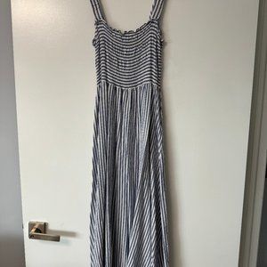 Zara striped midi sundress